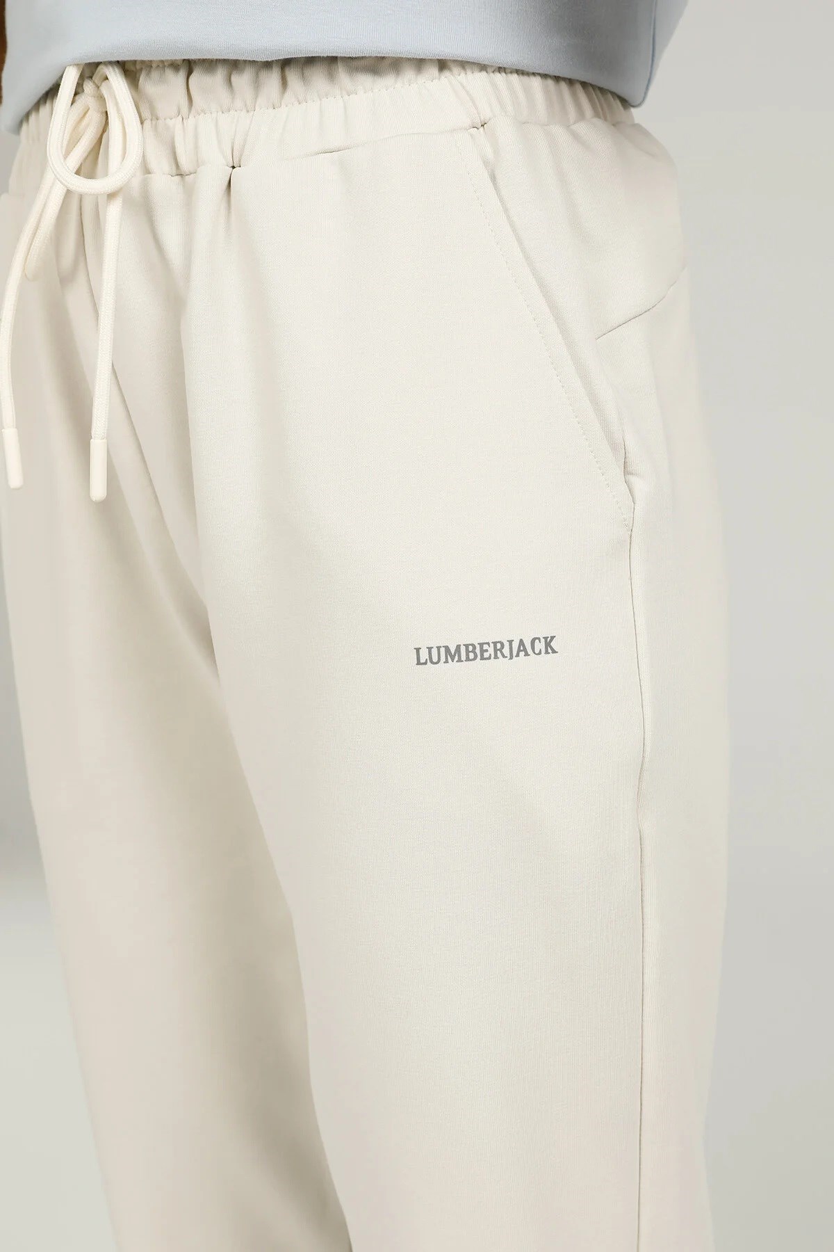 Lumberjack 2W W-Ct133 Basıc Jogger Kadın Eşofman Altı Bej