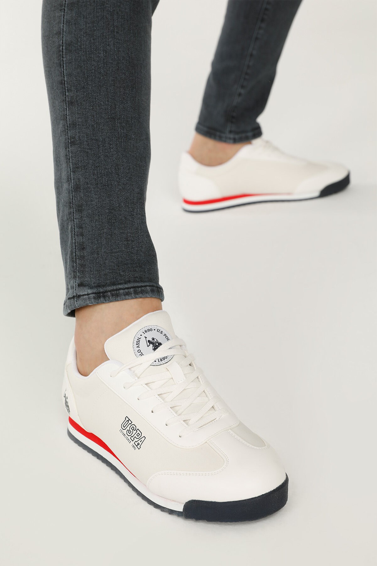 U.S. Polo Assn. 2M Deep Summer Erkek Ayakkabı Beyaz