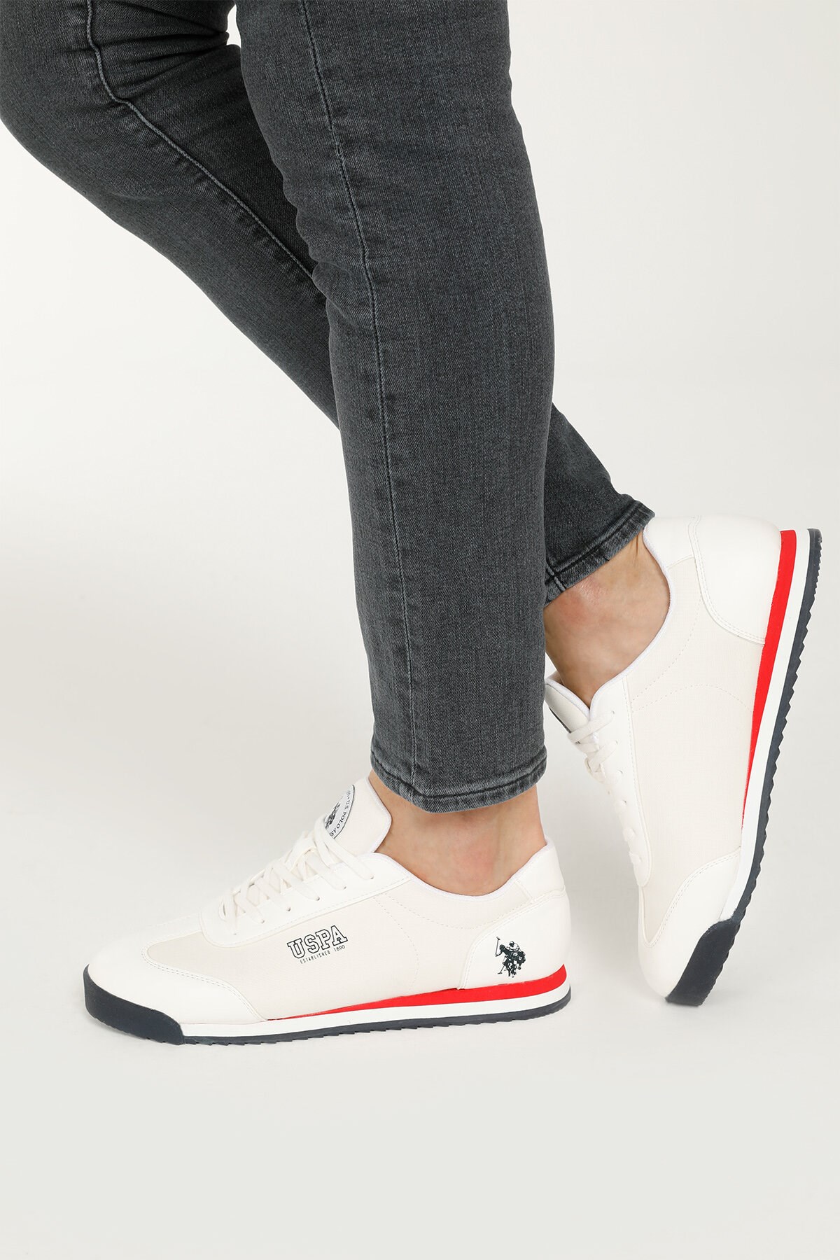 U.S. Polo Assn. 2M Deep Summer Erkek Ayakkabı Beyaz