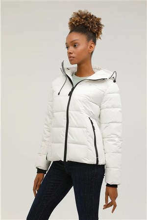 Lumberjack 4W Wl Apreskı 2Sn31 4Pr Beyaz Beyaz Kadın Mont