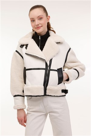 Lumberjack 4W Wl Nancy 6Nsed0203 4Pr Ekru Ekru Kadın Mont