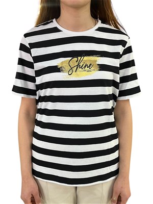 Kınetıx 5M Wl Clıff 11Bt205 5Fx Sıyah Kadın Kkol T-Shırt