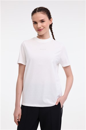 Lumberjack 5M Wl Robı 11Ms468 5Fx Beyaz Kadın Kkol T-Shırt