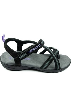 Lumberjack 5M Alısa 5Fx Sıyah Kadın Sandalet