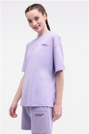 Lumberjack 5M Wl Moıra 11F212 5Fx Mor Kadın Kkol T-Shırt