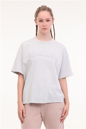 Lumberjack 5M Wl Gale 11Sy788 5Fx A Grı  Xs Kadın Kkol T-Shırt