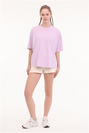 Lumberjack 5M Wl Gale 11Sy788 5Fx Lıla L Kadın Kkol T-Shırt