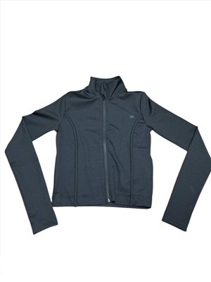 Benetton-W23076 Benetton Sweatshirt Kadın SİYAH Spor çeket