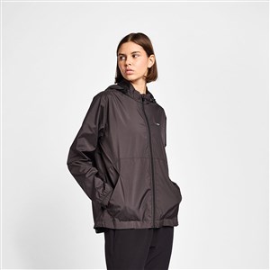 Lescon 25B-2021 Kadın Koşu Rüzgarlık Sıyah