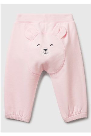 Benetton Yenidoğan Açık Pembe Hayvan Figürlü Alt