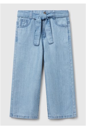 Benetton Kız Bebek Denim Pantolon