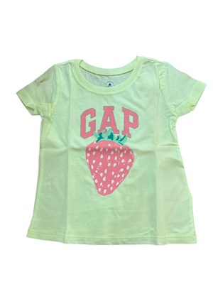 Gap V-Ss Bf Gr T Sari Kız Çocuk K.Kol Tshırt