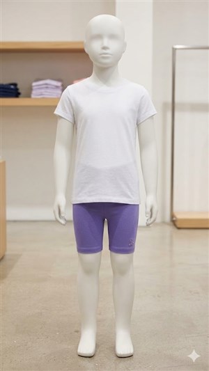 Gap V-Bf Bıke Short Mor Kız Çocuk Tayt
