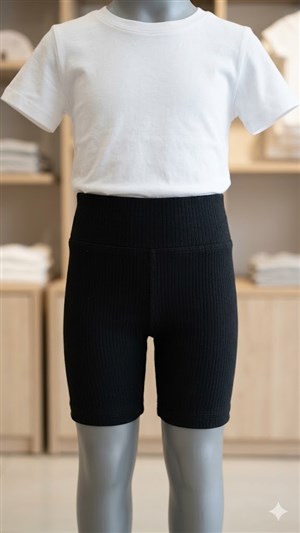 Gap V-Rıbbed Bıke Short Kız Çocuk Tayt