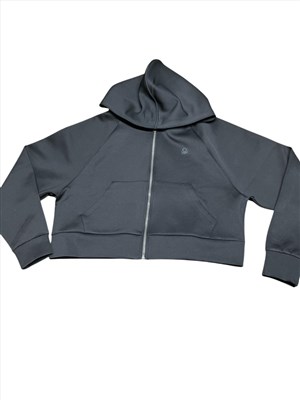 Benetton-W21466 Benetton Sweatshirt Kadın SİYAH Spor çeket