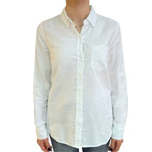 Gap V-Frch Fıtted Oxford Logo Kadın Gomlek