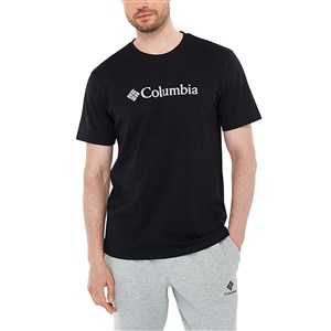 Columbia CS0287 Csc M Basıc Bıg Logo Brushed Ss Tee