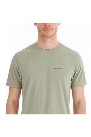 Columbia Erkek Yeşil Kısa Kollu T-Shirt T-Shirt