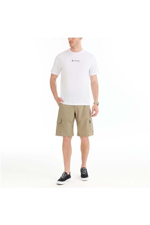 Columbia Erkek Beyaz Kısa Kollu T-Shirt T-Shirt