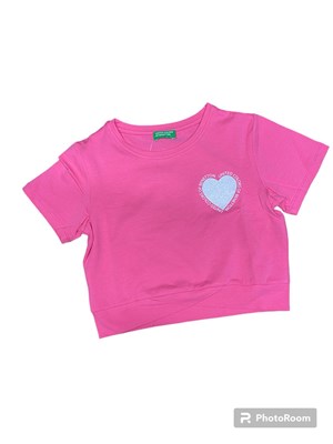 Benetton Kız Çocuk Tişört