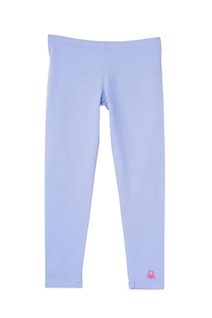 Benetton Kız Çocuk Mavi Tayt