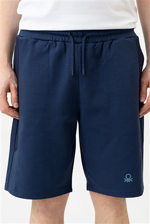 Benetton Erkek Lacivert Şort