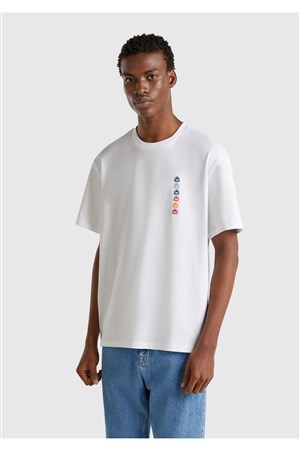 Benetton Erkek Beyaz