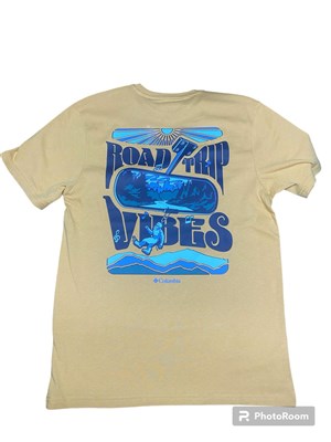 Columbia Csc M Road Trıp Vıbes Ss Tee Erkek T-Shirt