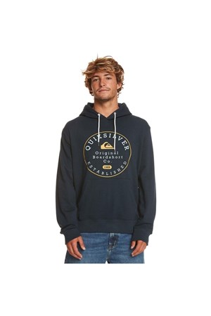 Quıksılver Ls Tekstil Sweatshırt Navy Blazer Erkek Sweatshirt